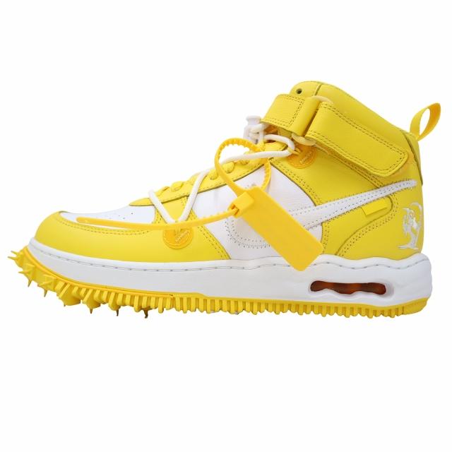 NIKE 未使用品 × OFF WHITE 28.5cm AIR FORCE 1 MID SP LTHR AND