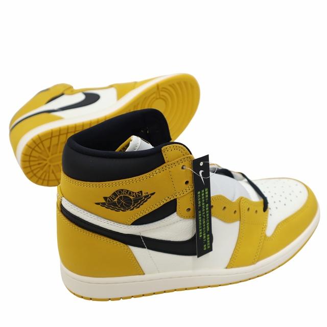 NIKE 未使用品 28.5cm AIR JORDAN 1 RETRO HIGH OG YELLOW OCHRE