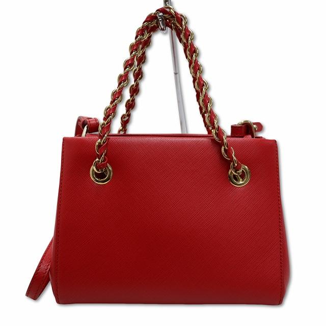 Salvatore Ferragamo ヴァラ ハンドバッグ レザー レッド FERRAGAMO サルヴァトーレフェラガモ Salvatore Ferragamo AB