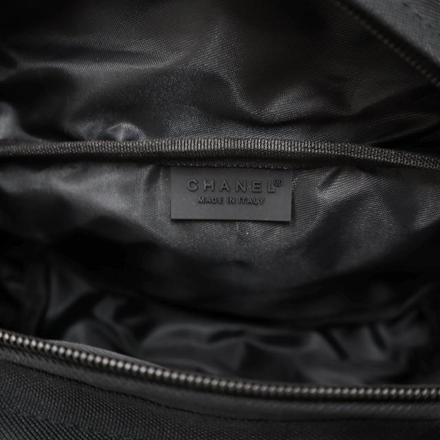 CHANEL シャネル ラバー ココマーク ナイロンキャンバス クロスボディ