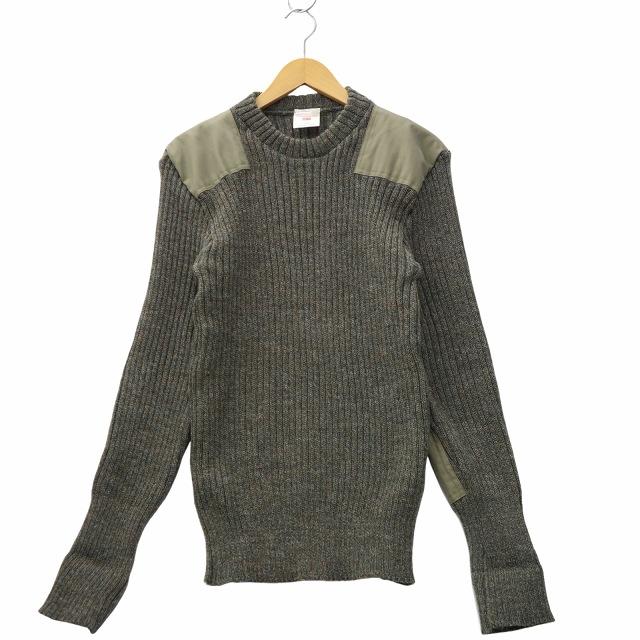 The Woolly Pully ザ ウーリープーリー リブネック ハイゲージ ニット