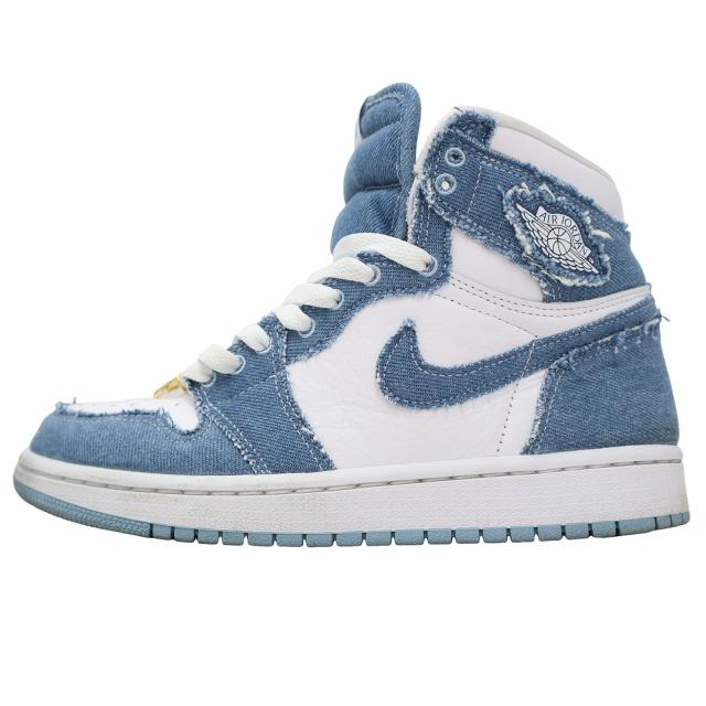 Nike Air Jordan 1 デニム　希少サイズ24.5cm NIKE（ナイキ） NIKE 24.5cm WOMEN'S AIR JORDAN 1 HIGH OG DENIM