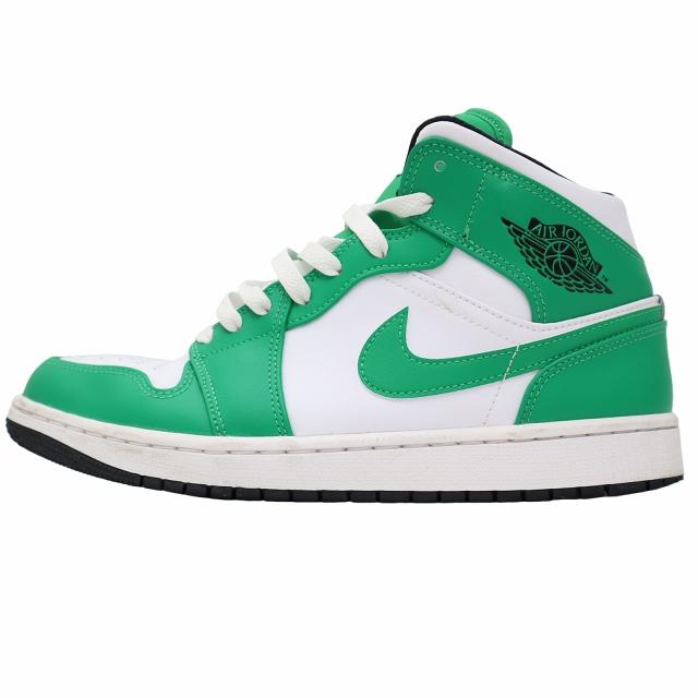 NIKE ナイキ 27.5cm AIR JORDAN 1 MID LUCKY GREEN エア