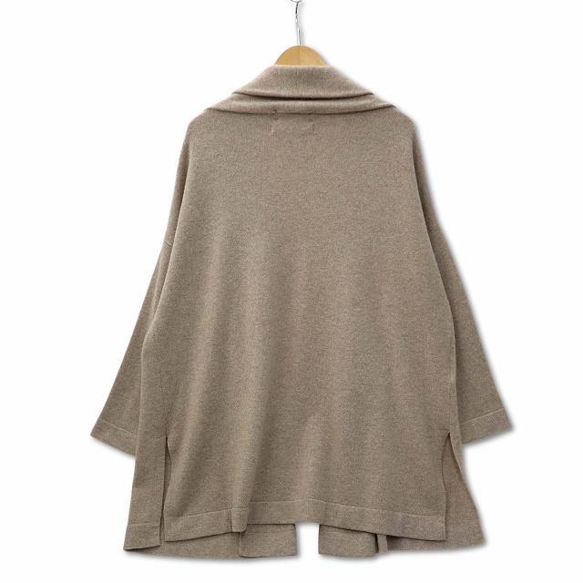 未使用タグ＊自由区 ジユウク カシミヤ100% ショールコート ファー