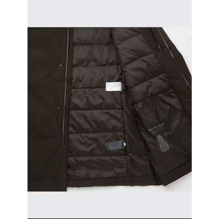 ユニクロ（UNIQLO） 未使用品 ハイブリッド ダウンコート S BLACK