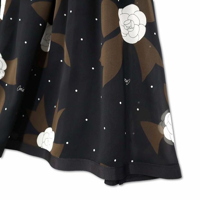 未使用品 エムズグレイシー M'S GRACY カメリア グログランリボン