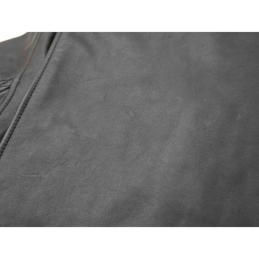 Liuqoo Leathers リューグーレザーズ スタンドカラー 馬革 ジャケット