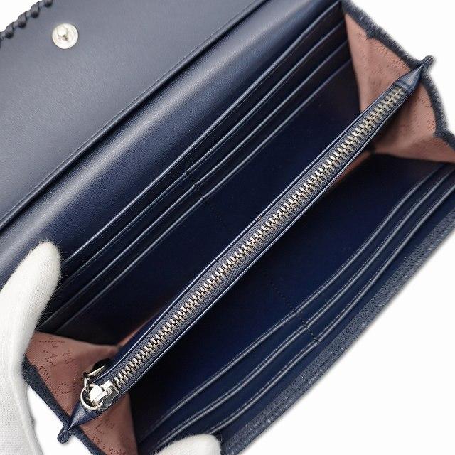 未使用STELLA McCARTNEY長財布 ファラベラ　ネイビー　紺 未使用品 ステラマッカートニー STELLA McCARTNEY 391835