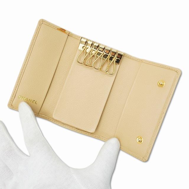 CHANEL（シャネル） CHANEL A20909 レザー ココボタン 6連 キーケース