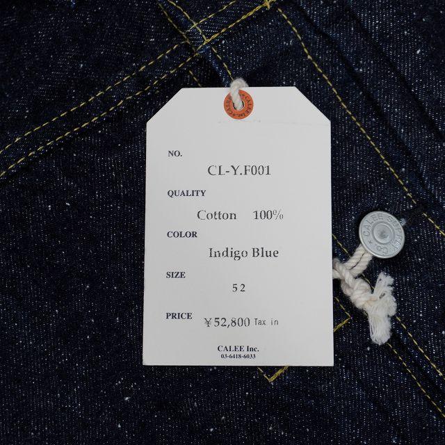 未使用品 キャリー CALEE 2025SS 藤原裕氏監修 WW II DENIM JACKET