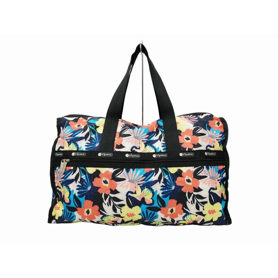 美品　LeSportsac 花柄　ボストンバッグ ショルダー　2wayポーチ付き LeSportsac（レスポートサック） 花柄 2way ボストンバッグ