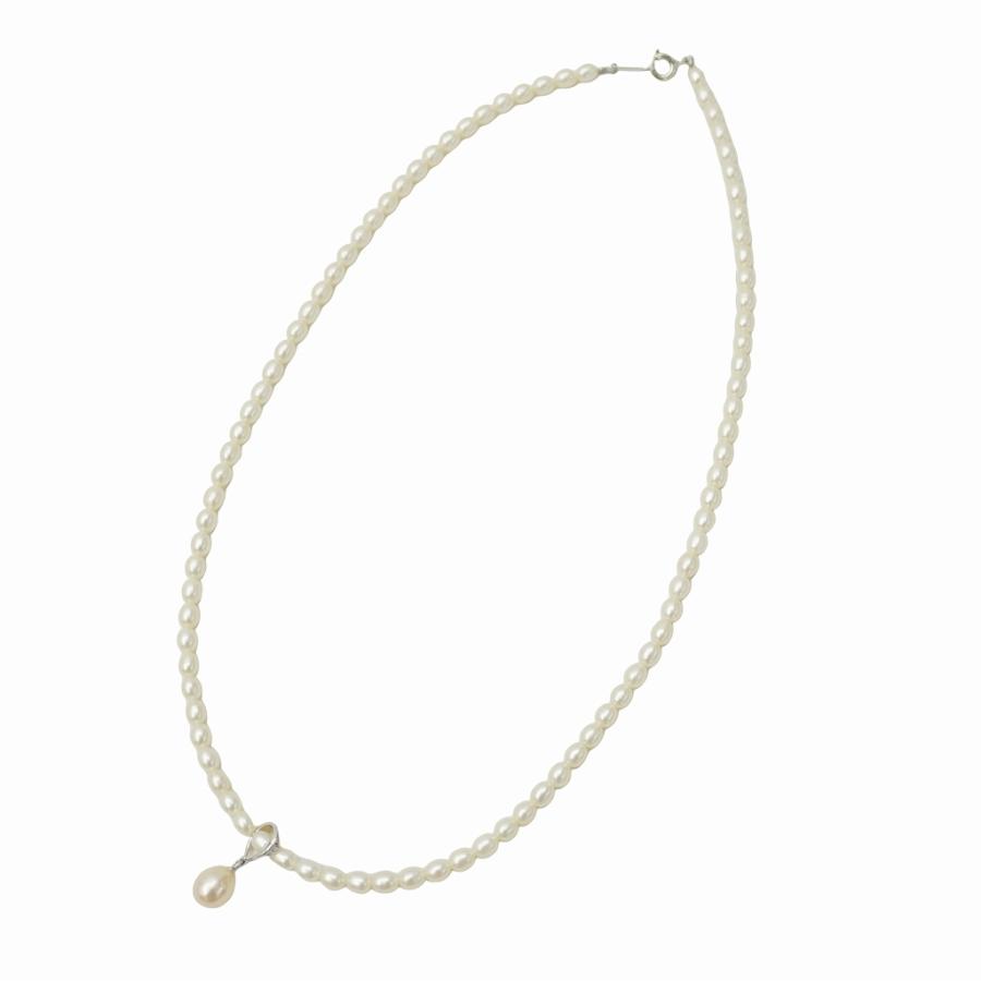 ミキモト MIKIMOTO PERLITA ペルリータ SILVER925 パール ネックレス