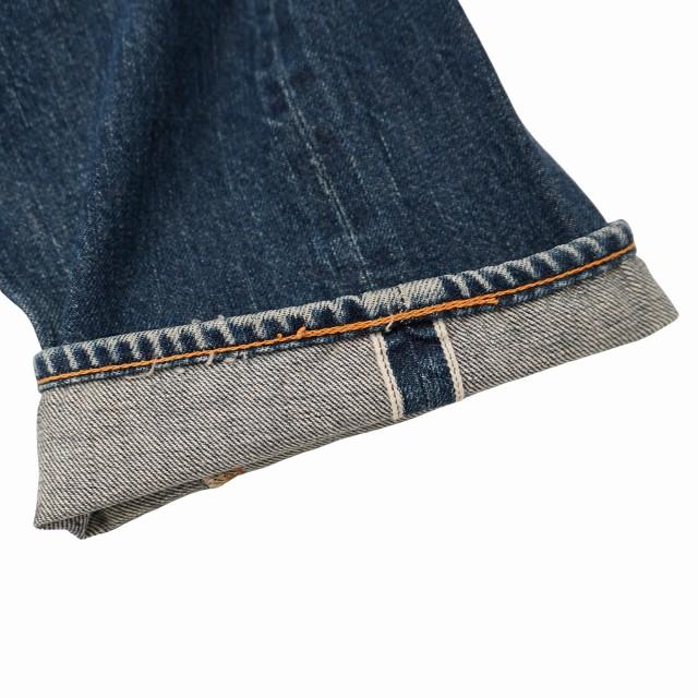 EVISU（エヴィス） カモメ刺繍 5P ジップフライ 針刺し シンチバック