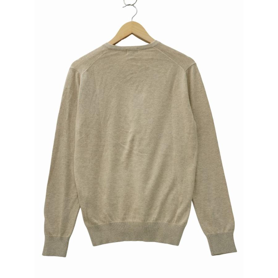 ユニクロ（UNIQLO） コットン×カシミヤ Vネック プルオーバー ニット 