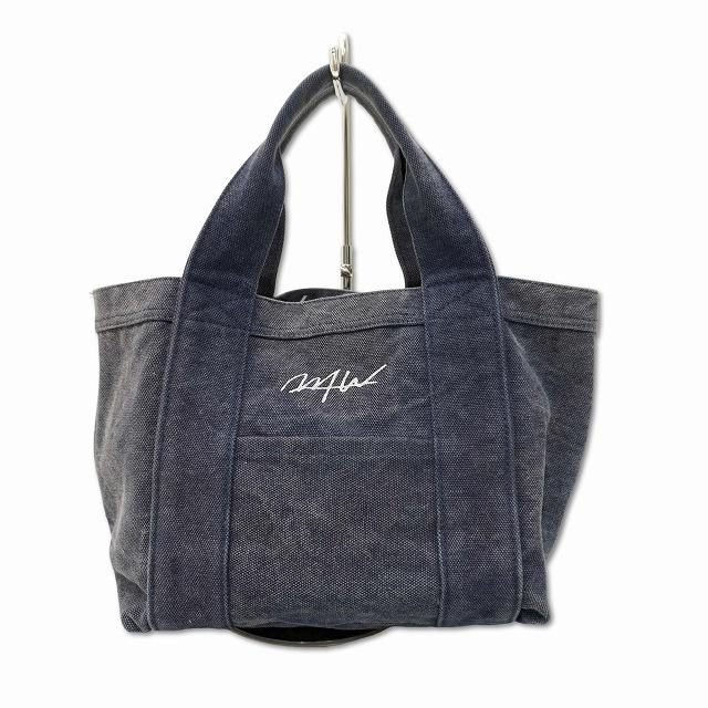 ダブルティー WTW リバーシブル 製品染め キャンバストートバッグ