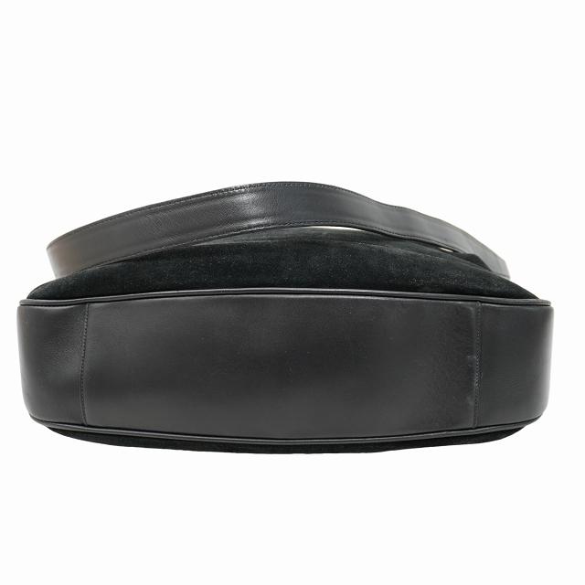 GUCCI グッチ バンブー スエードレザー トートバッグ ハンドバッグブラック GUCCI（グッチ） バンブー スエード トートバッグ BLACK ブラック 001