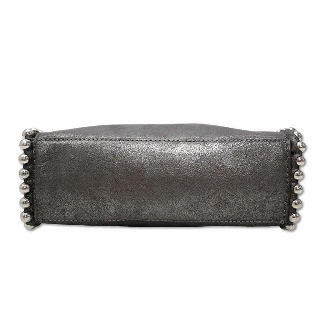 ザラウーマン ZARA WOMAN スタッズ付き スクエア チェーン ショルダー 