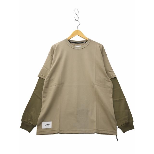 トップス WTAPS 2025 252ATDT-CSM19 SLDR 01 M 未使用品 ダブルタップス WTAPS 2025AW SLDR 01 / LS Cotton クルー