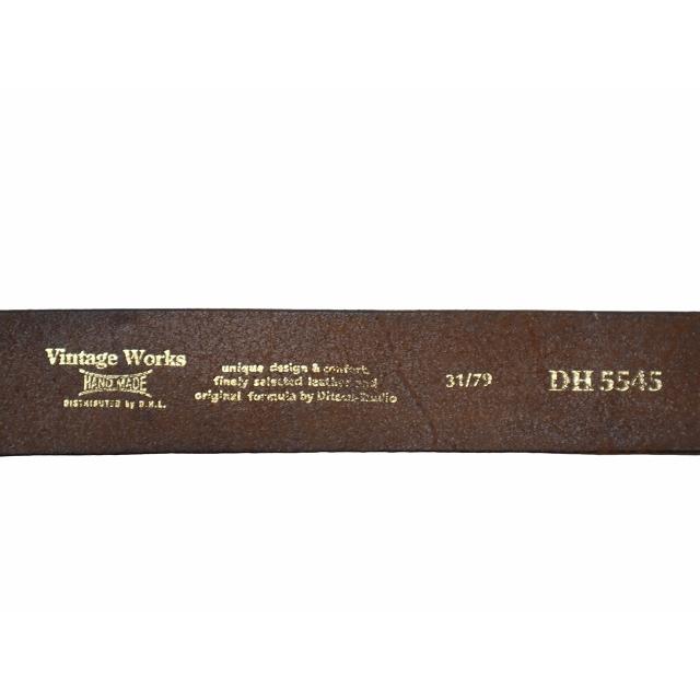 Vintage Works ヴィンテージワークス リングバックル レザー ベルト 31  