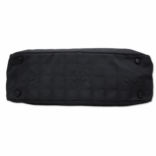 【中古】シャネル CHANEL A15828 ニュートラベルライン ナイロンジャガード ミニ ボストン ハンドバッグ 6番台 CHANEL（シャネル） CHANEL A15828 ニュートラベルライン ナイロン