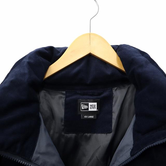 未使用品 ニューエラ NEW ERA コンビ ダウンジャケット 4L NAVY
