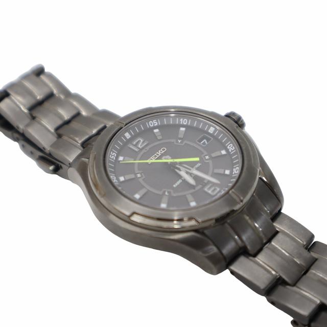 セイコー SEIKO SPIRIT スピリット PVDコーティング ソーラー 電波時計 