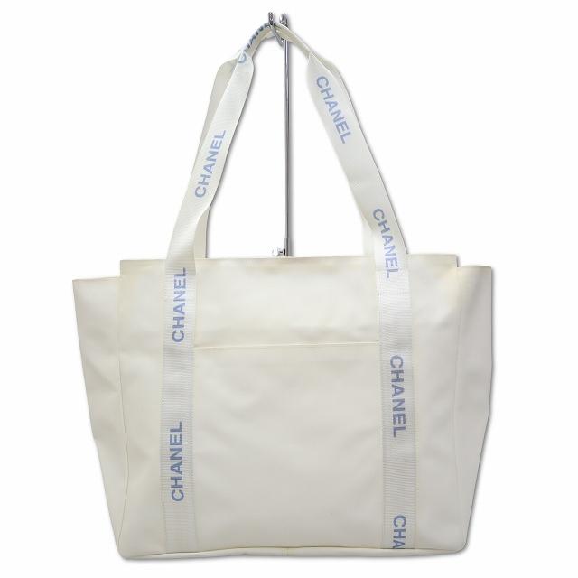 【中古】シャネル CHANEL スポーツライン ナイロン ロゴ ショッピング トートバッグ レディース CHANEL（シャネル） スポーツライン ナイロン ロゴ ショッピング