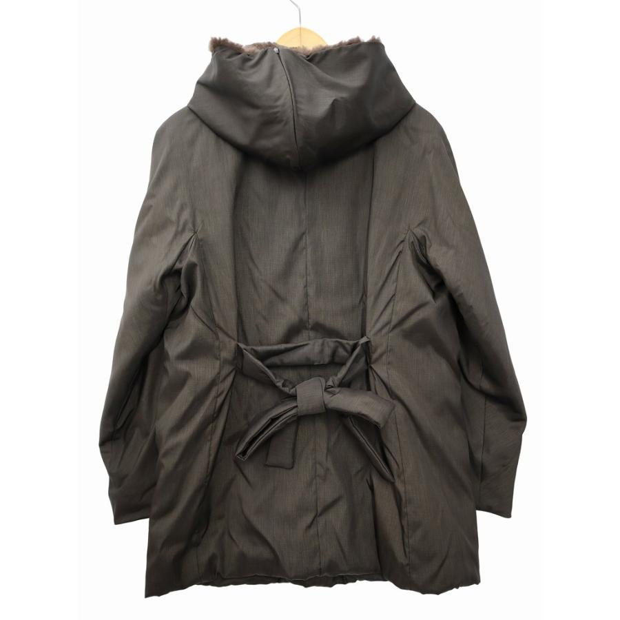 MAXMARA マックスマーラ 雑誌掲載 フードファー モッズコート 追跡☆Max Mara Studio☆MANGO FOXファーフード ウールコート (Max