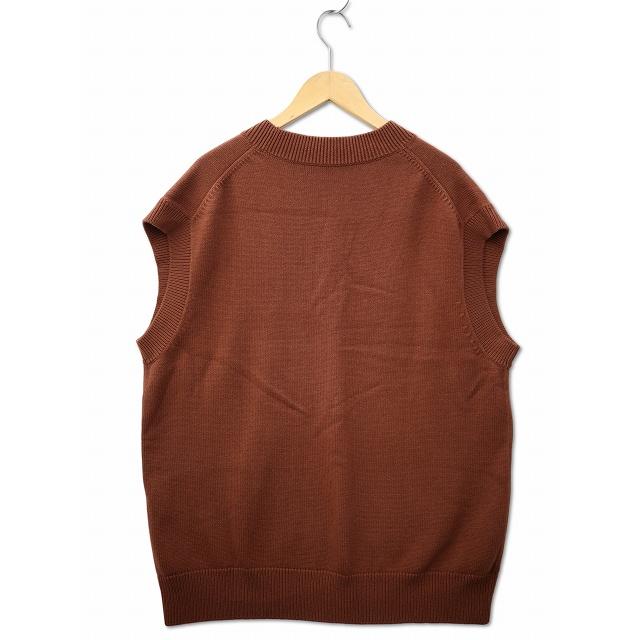 スタジオニコルソン STUDIO NICHOLSON FELIZ MERINO COTTON Vネック 
