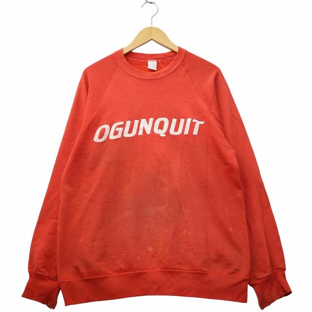 anvil アンビル 76〜80s クルーネック 裏毛 プリント スウェット 