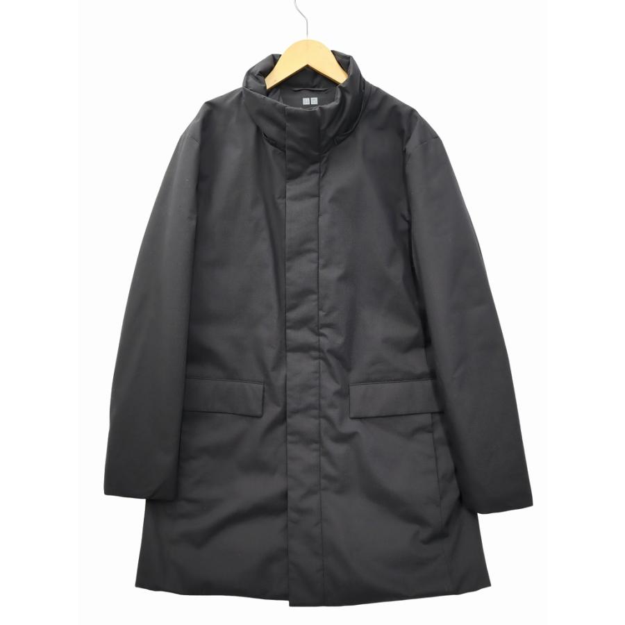 ユニクロ（UNIQLO） ハイブリッド ダウンコート 2021年モデル L BLACK