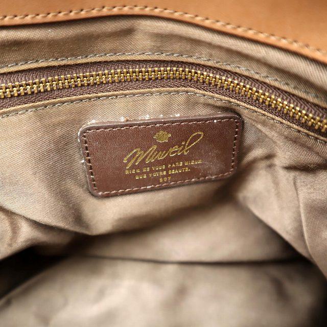 ミュベール muveil 2Way サクランボ柄 トートバッグ ショルダーバッグ