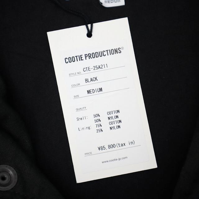 クーティー COOTIE 2025AW Error Fit Type M-65 Field Jacket エラー