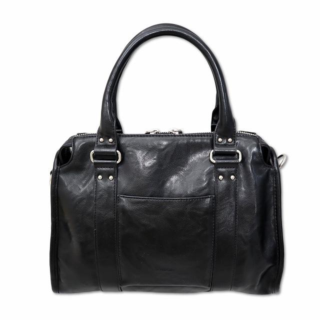 JEANASIS（ジーナシス） アンティーク フェイクレザー ボストンバッグ