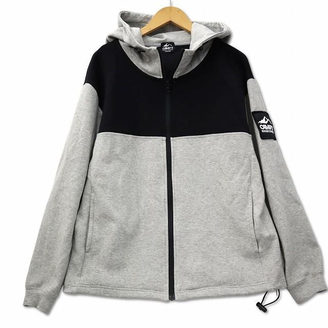 CAMP7 キャンプセブン フルジップ スウェット パーカー M グレー