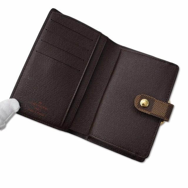 【美品】ルイヴィトン ダミエ ヴィエノワ がま口 二つ折り財布 N61674 LOUIS VUITTON（ルイ・ヴィトン） LOUIS VUITTON N61674 ダミエ
