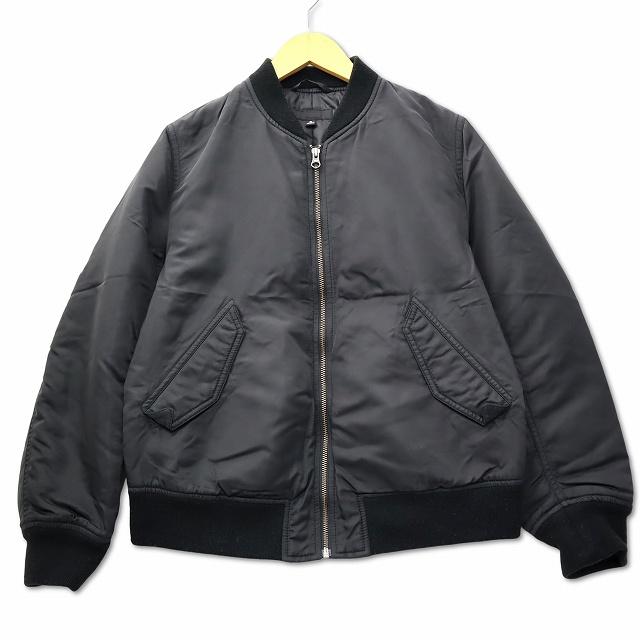 ユニクロ（UNIQLO） UNIQLO MA-1 ブルゾン ジャケット XL ブラック