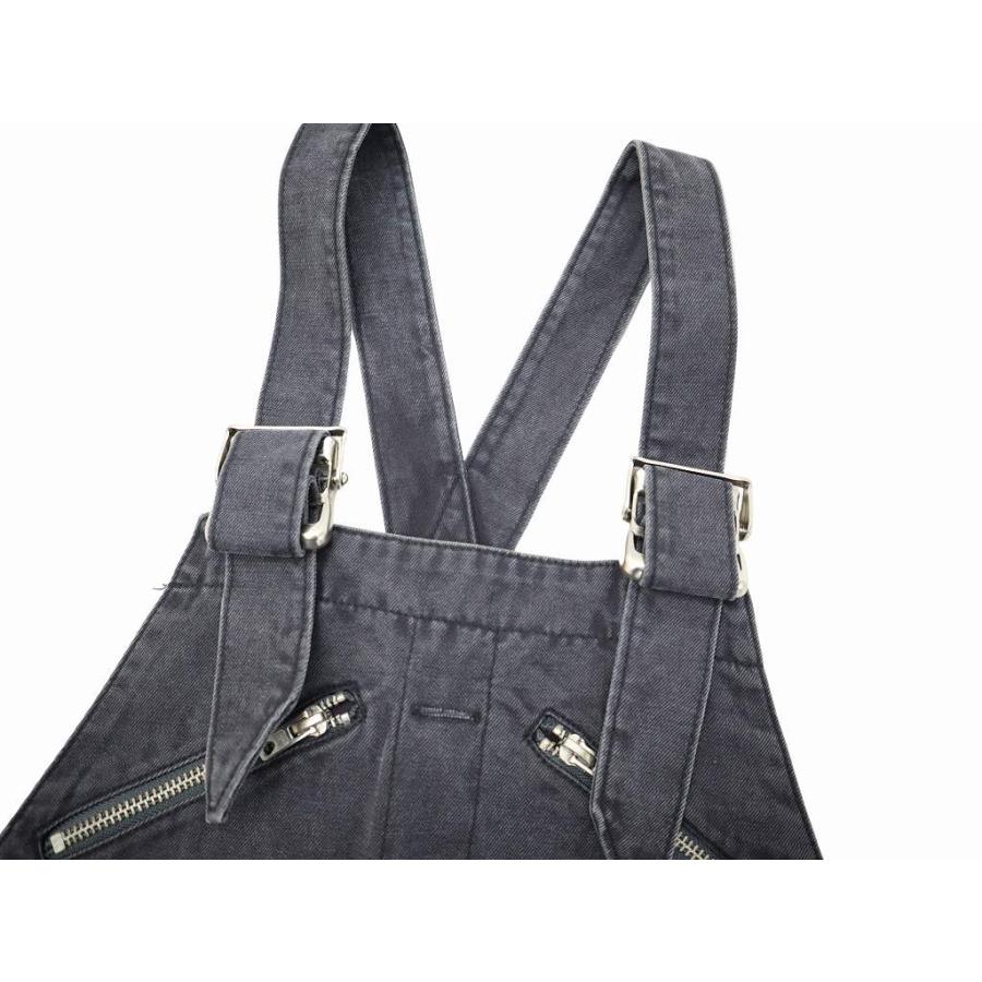 ダントン DANTON JD-2630 SER デニム オーバーオール 36 CHARCOAL