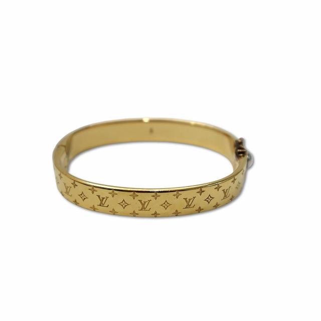 ルイヴィトン　M00251　ブレスレット　ナノグラム　ゴールド LOUIS VUITTON（ルイ・ヴィトン） LOUIS VUITTON M00251 カフ