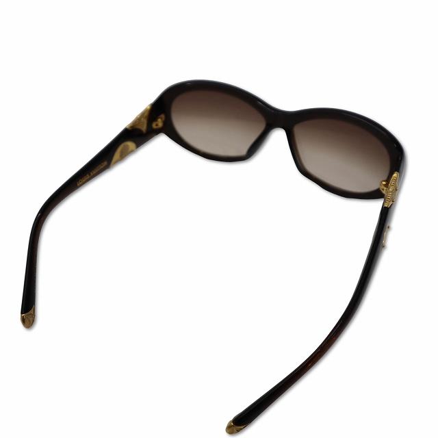 美品　LOUIS VUITTON ブラウン サングラス 楽天市場】LOUIS VUITTON ルイ ヴィトン サングラス スプソンGM ライト