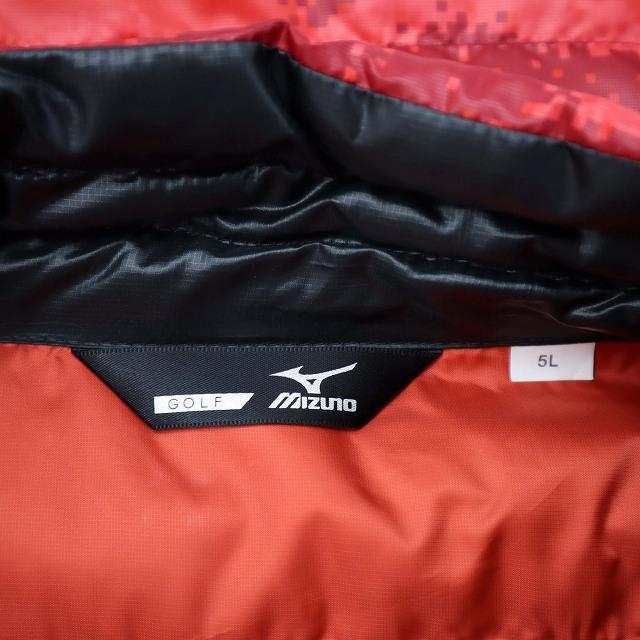 ミズノ MIZUNO ゴルフ 大きいサイズ デジタルカモ ブレスサーモ ジップ