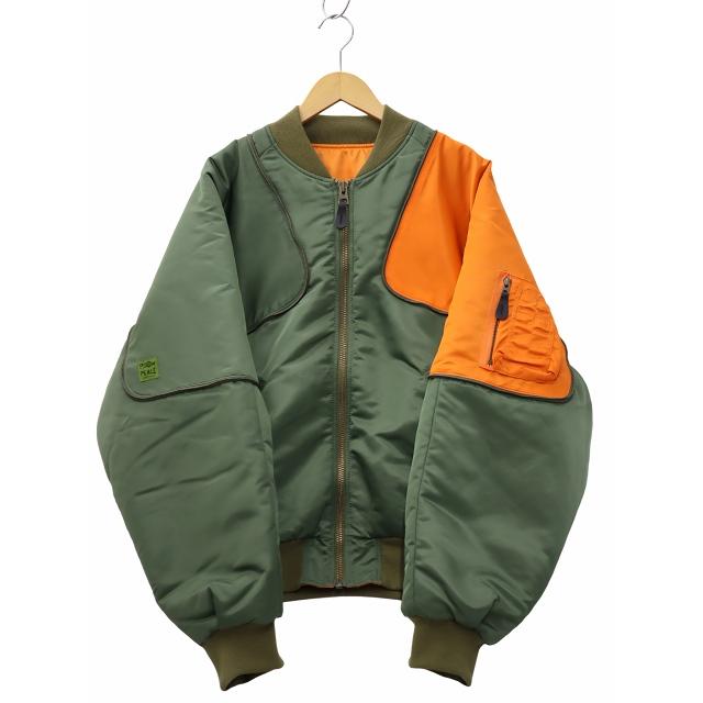 キャピタル kapital MA-1ナイロン シャムボマーJKT ジャケット