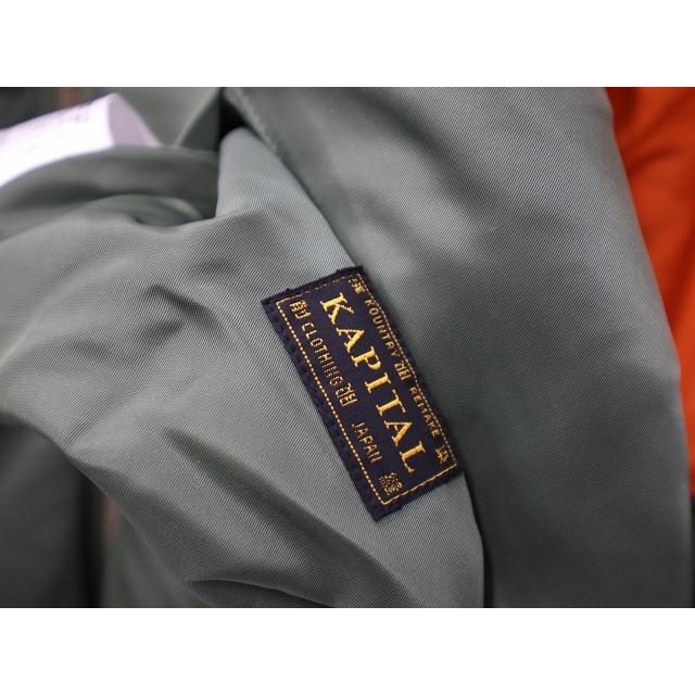 キャピタル kapital MA-1ナイロン シャムボマーJKT ジャケット