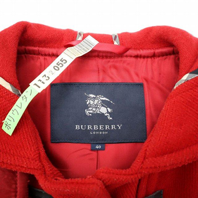 大きいサイズ　美品　バーバリー　ダッフルコート　ウール　赤　ヘリンボーン　LL 楽天市場】イングランド製 □ バーバリー ロンドン ウール ダッフル