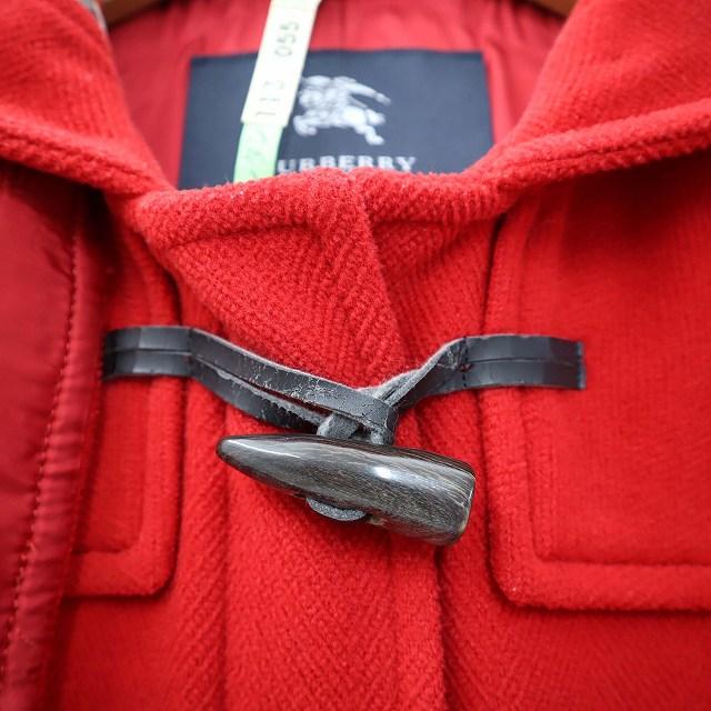 バーバリー ロンドン BURBERRY LONDON ヘリンボーン ウール ダッフル