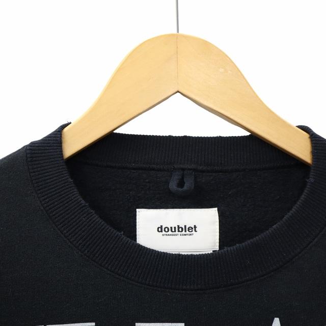 ダブレット doublet 2025AW VILLAIN COVER PRINT SWEAT SHIRT ヴィラン 