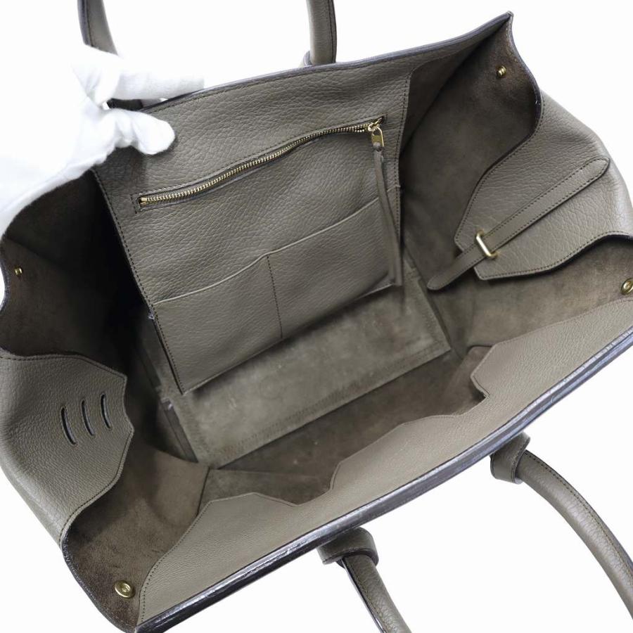 CELINE（セリーヌ） タイバッグ レザー ハンドバッグ トープ 