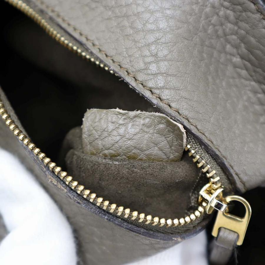 CELINE（セリーヌ） タイバッグ レザー ハンドバッグ トープ 