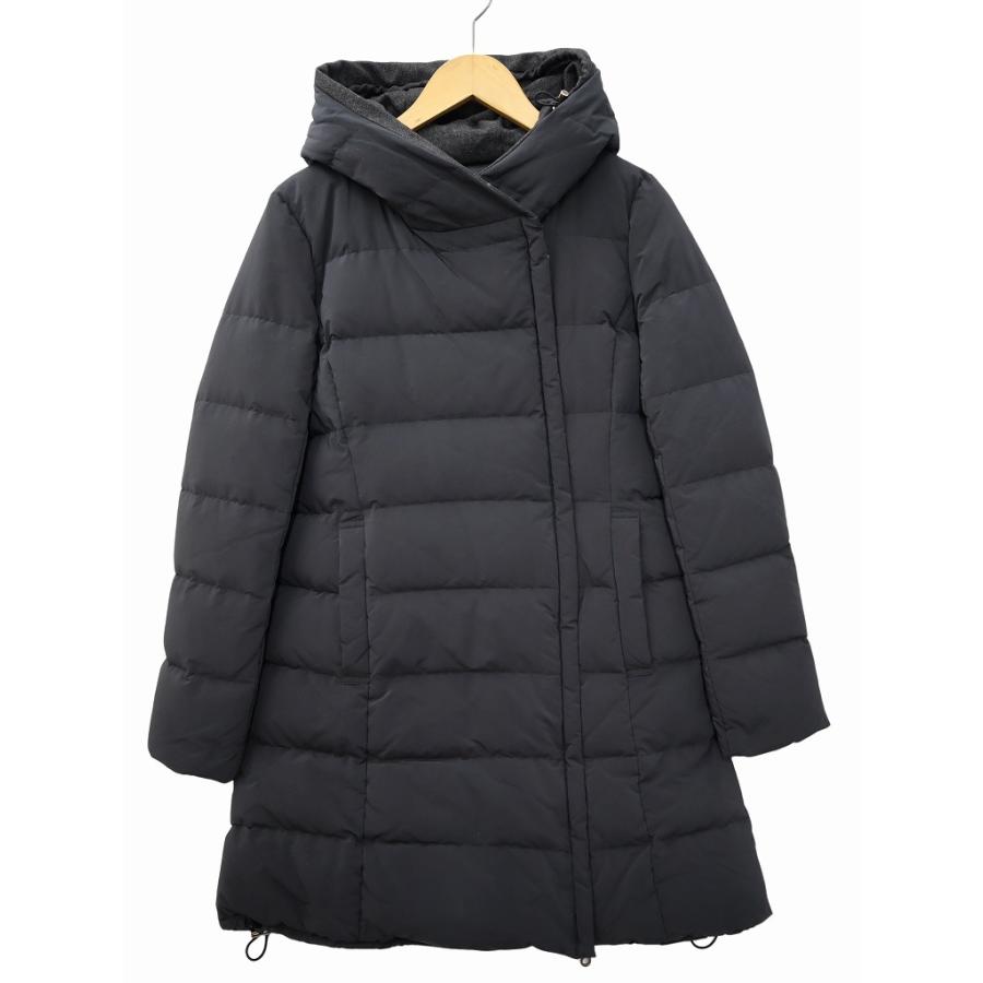 23区ダウンコート 大きいサイズ48 オンワード樫山 23区（ニジュウサンク） オンワード樫山 ショールカラー フード ダウン