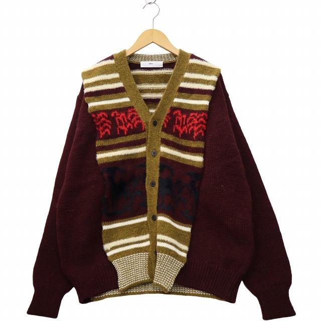 未使用品 トーガ TOGA VIRILIS ビリリース WOOL JACQUARD KNIT 